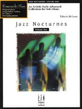 Jazz Nocturnes piano sheet music cover